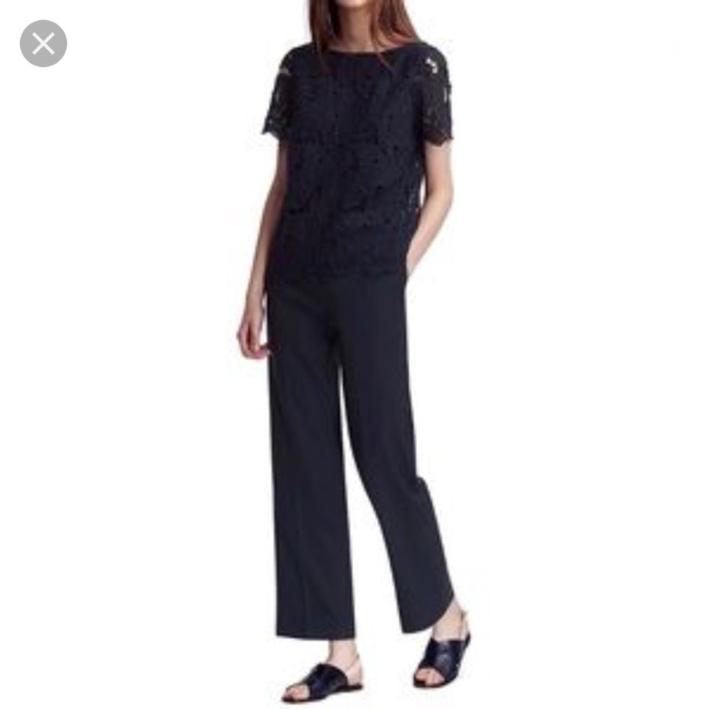 NWOT Tory Burch Navy Avalon Romper/Jumpsuit